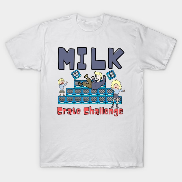 Milk Crate Challenge T-Shirt by Minii Savages 